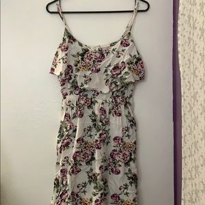 Floral dress.